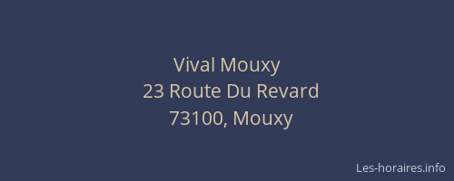 Vival Mouxy