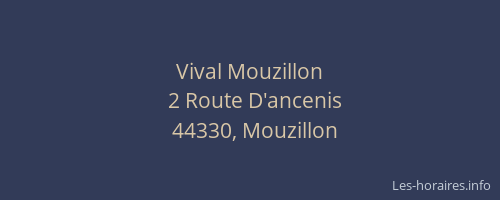 Vival Mouzillon