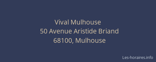 Vival Mulhouse
