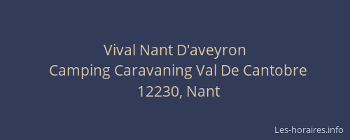 Vival Nant D'aveyron
