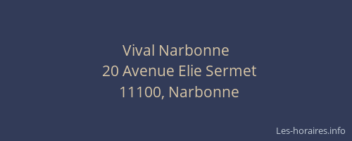Vival Narbonne