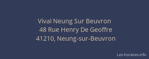 Vival Neung Sur Beuvron