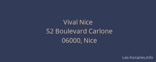 Vival Nice