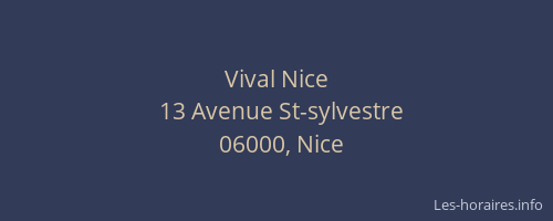 Vival Nice