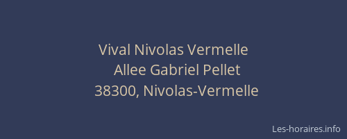 Vival Nivolas Vermelle