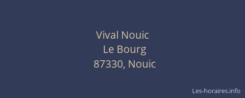 Vival Nouic