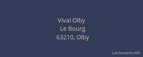 Vival Olby
