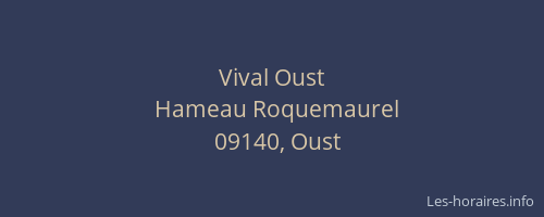 Vival Oust