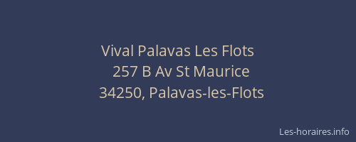 Vival Palavas Les Flots