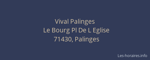 Vival Palinges