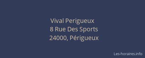 Vival Perigueux