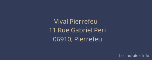Vival Pierrefeu