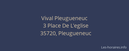 Vival Pleugueneuc
