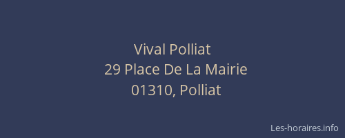 Vival Polliat