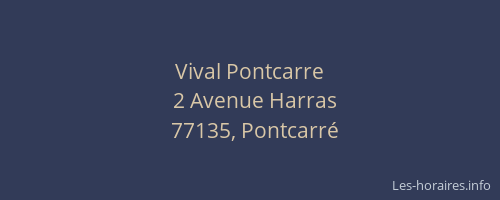 Vival Pontcarre