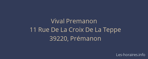 Vival Premanon
