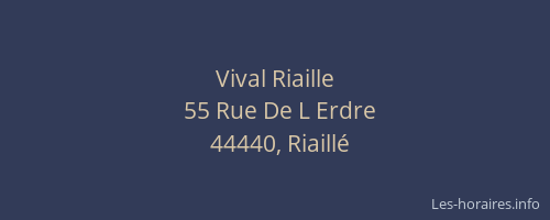 Vival Riaille