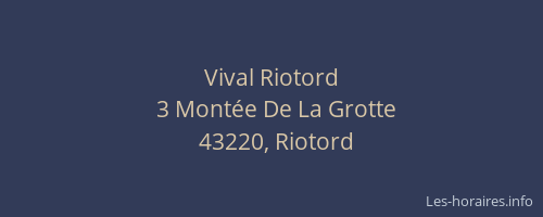 Vival Riotord