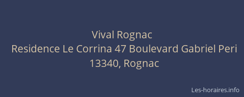 Vival Rognac