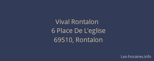 Vival Rontalon