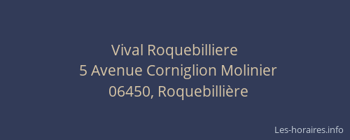 Vival Roquebilliere