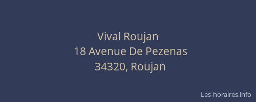 Vival Roujan