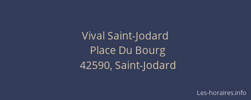 Vival Saint-Jodard