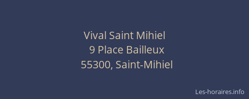 Vival Saint Mihiel