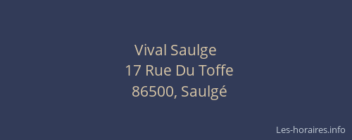 Vival Saulge