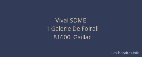 Vival SDME