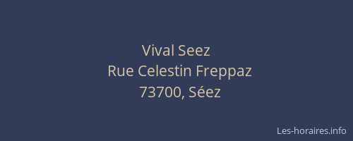 Vival Seez