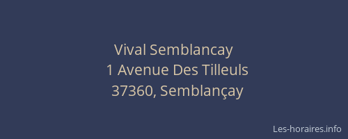 Vival Semblancay