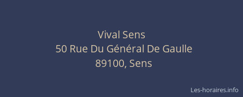 Vival Sens