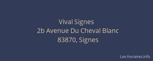 Vival Signes