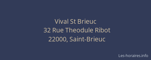 Vival St Brieuc