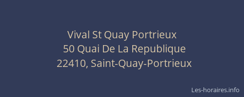 Vival St Quay Portrieux
