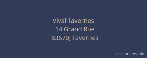 Vival Tavernes