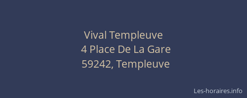 Vival Templeuve