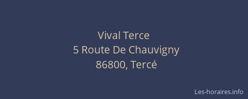 Vival Terce
