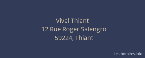 Vival Thiant