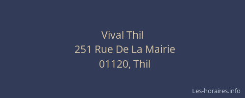 Vival Thil