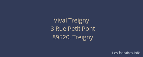 Vival Treigny