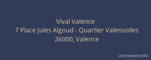 Vival Valence