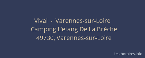 Vival  -  Varennes-sur-Loire