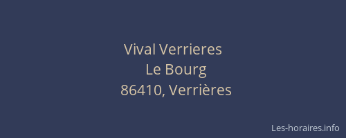 Vival Verrieres