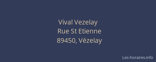 Vival Vezelay