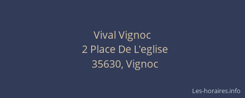 Vival Vignoc