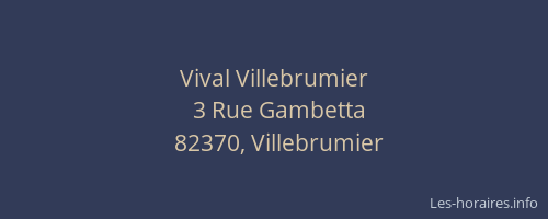 Vival Villebrumier