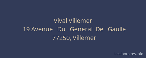 Vival Villemer