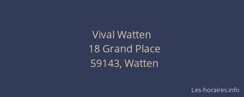 Vival Watten